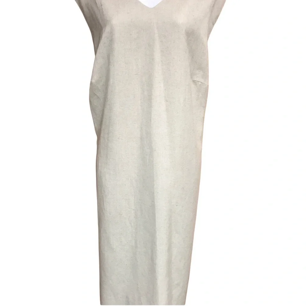 Harve Benard Linen Sleeveless Dress - Picture 2 of 4